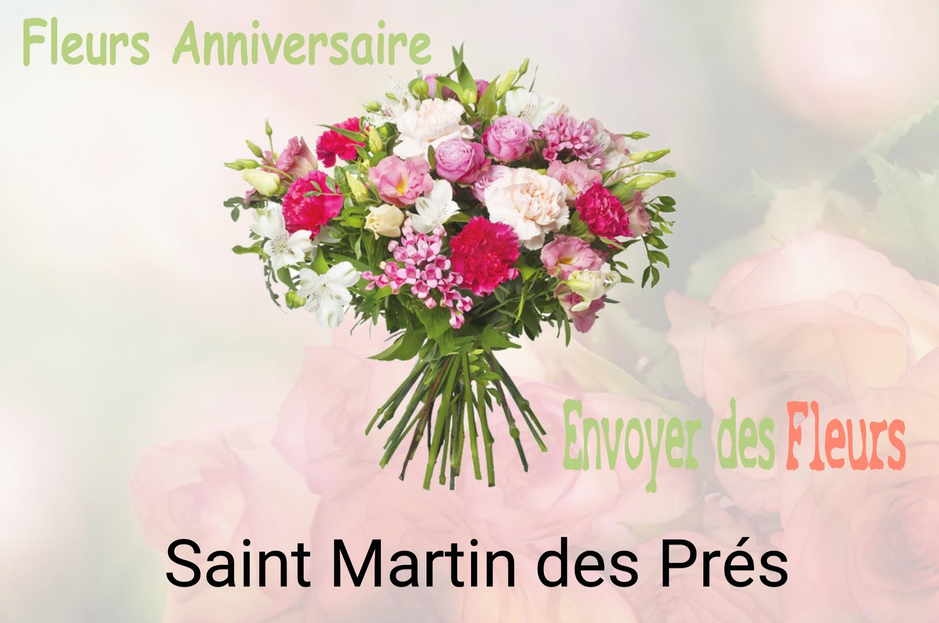 Bouquet de fleurs d’anniversaire livré à Saint-Martin-des-Prés
