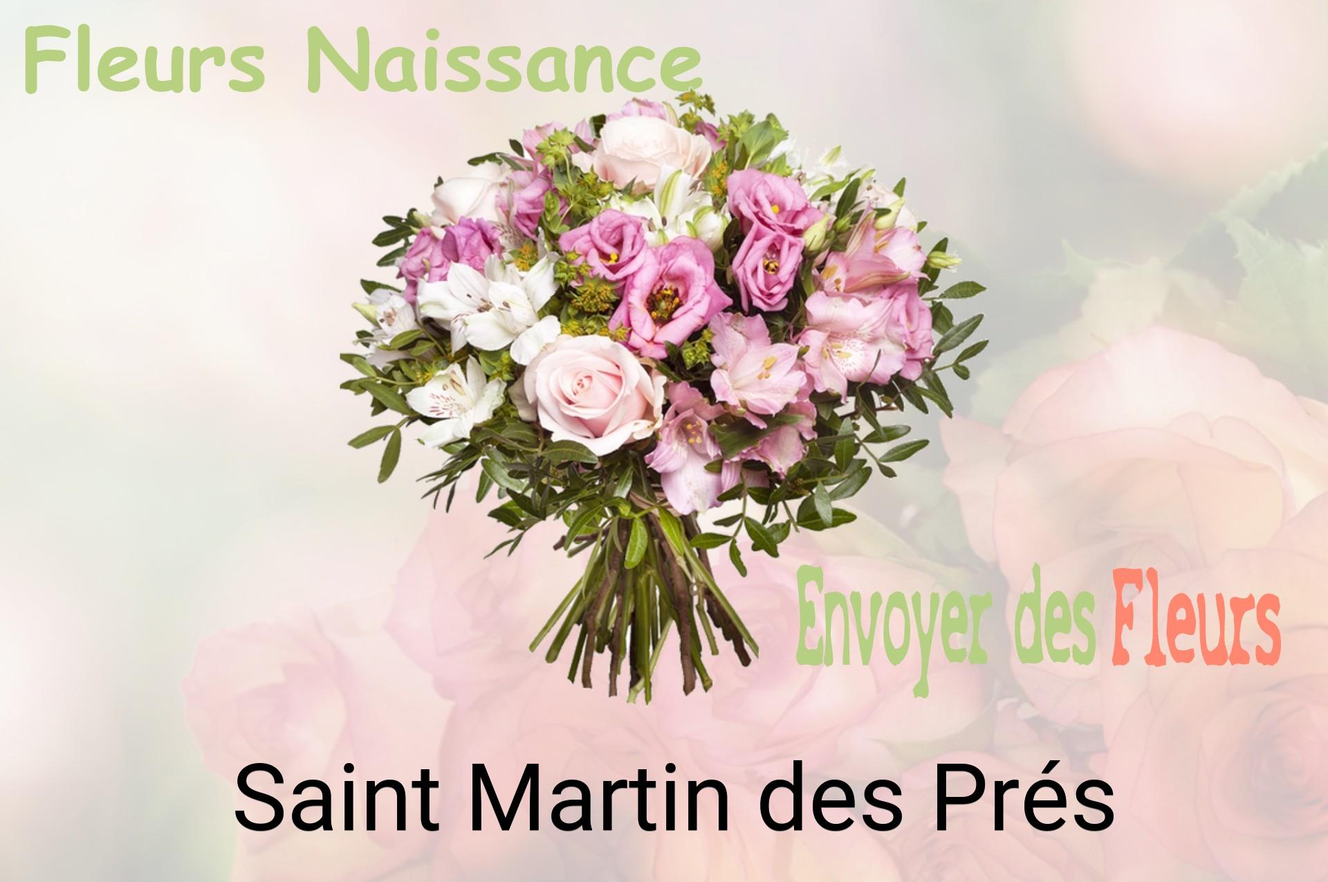 Bouquet de fleurs de naissance livré à Saint-Martin-des-Prés